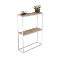 ADRK Furniture Mason konsoollaud, pruun/valge hind ja info | Konsoollauad | kaup24.ee