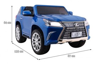 Kahekohaline laste elektriauto Lexus LX570, punane цена и информация | Электромобили для детей | kaup24.ee