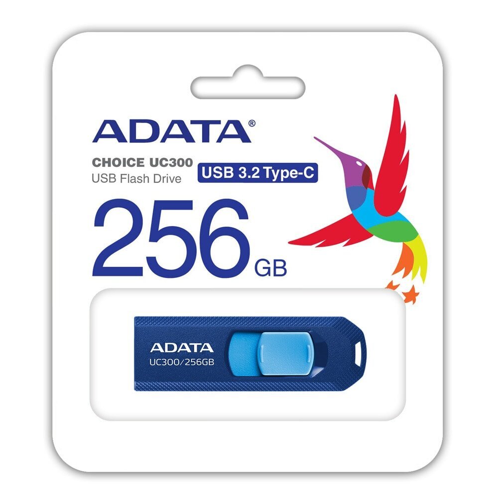 Adata ACHO-UC300-256G-RNB/B hind ja info | Mälupulgad | kaup24.ee