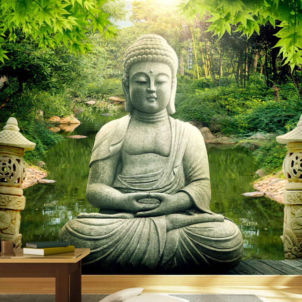 Fototapeet - Buddha's garden hind ja info | Fototapeedid | kaup24.ee