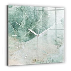 Seinakell Marmorist Kivi Tekstuur, 30x30 cm hind ja info | Kellad | kaup24.ee