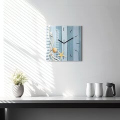 Seinakell Lennukid Ja Koorelauad, 30x30 cm цена и информация | Часы | kaup24.ee