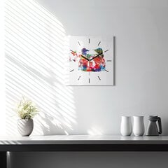 Seinakell Karu Pea, 30x30 cm цена и информация | Часы | kaup24.ee