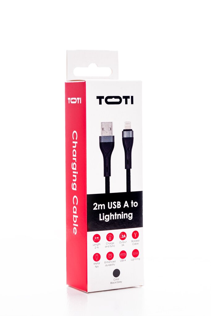 Seek Toti Usb A to Lightning цена и информация | Mobiiltelefonide kaablid | kaup24.ee