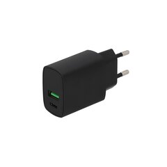 Seek Toti 20W Type-C + Usb A hind ja info | Mobiiltelefonide laadijad | kaup24.ee