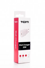 Seek Toti 20W Type-C hind ja info | Mobiiltelefonide laadijad | kaup24.ee