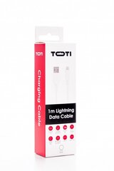 Seek Toti USB A to Lightning цена и информация | Кабели для телефонов | kaup24.ee