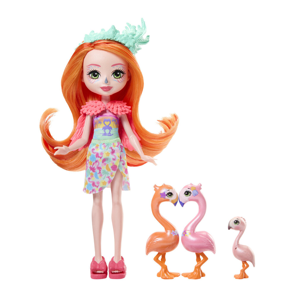 Flamingodega nukk Enchantimals hind ja info | Tüdrukute mänguasjad | kaup24.ee