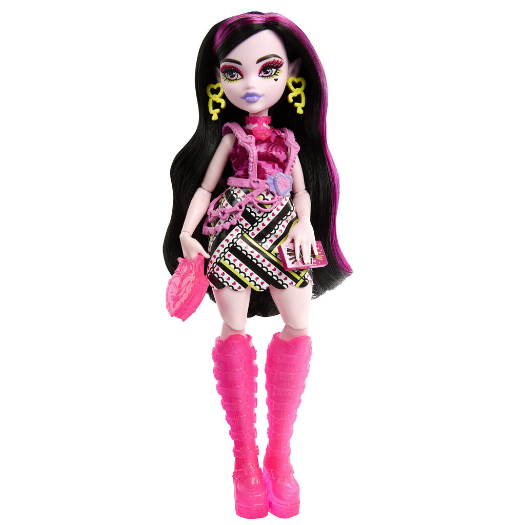 Monster High Skulltimates üllatusnukk, Draculaura цена и информация | Tüdrukute mänguasjad | kaup24.ee