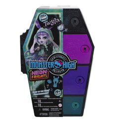 Nukk üllatustega Monster High Skulltimates Neon Frights Twyla hind ja info | Monster High Lapsed ja imikud | kaup24.ee