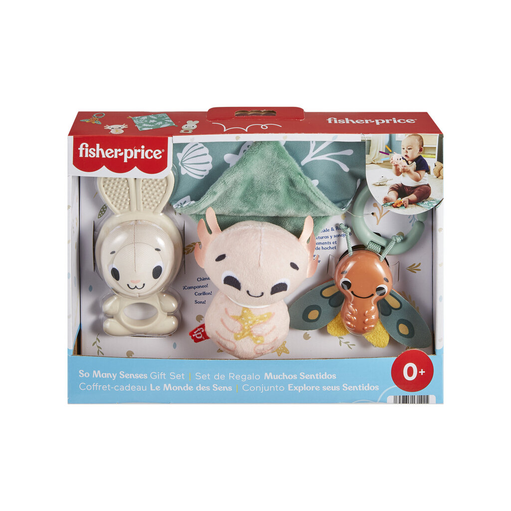 Fisher-Price Beebi mänguasjakomplekt, 4 tükki цена и информация | Imikute mänguasjad | kaup24.ee