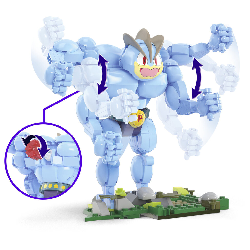 Konstruktor Pokemon Mega Construx Pokemon, Machamp, 401 det. hind ja info | Poiste mänguasjad | kaup24.ee