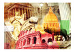 Fototapeet - Rome - collage hind ja info | Fototapeedid | kaup24.ee