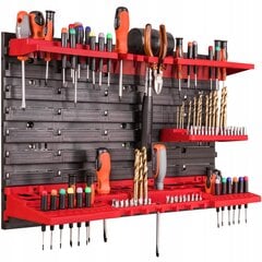 Tööriistasein erinevate riiulitega Fluxar 003 58x39 cm hind ja info | Tööriistakastid, tööriistahoidjad | kaup24.ee
