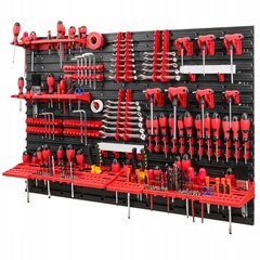 Tööriistasein erinevate riiulitega Pafen 1152 x 780 mm hind ja info | Tööriistakastid, tööriistahoidjad | kaup24.ee