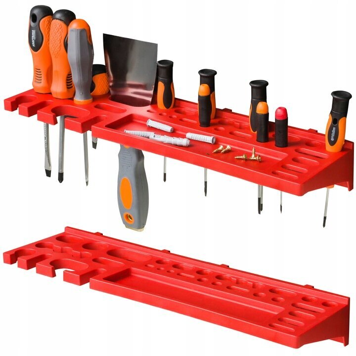 Tööriistasein erinevate riiulitega Fluxar 009 230x78 cm hind ja info | Tööriistakastid, tööriistahoidjad | kaup24.ee