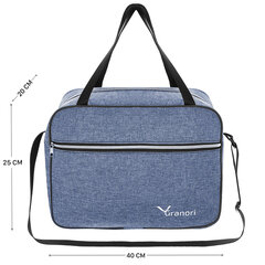 Käsipagasi kott Granori, 40x20x25 cm, sinine цена и информация | Рюкзаки и сумки | kaup24.ee