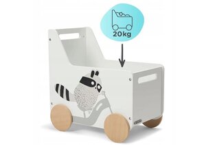 Коробка для игрушек Racoon 35x55.5 см, белая цена и информация | Ящики для вещей | kaup24.ee