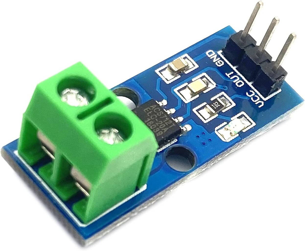 30A ACS712ELC vooluanduri moodul - ühildub Arduinoga elektroonika- ja robootikaprojektide jaoks hind ja info | Droonid | kaup24.ee