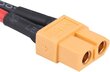 2 tk XT60 kaabli adapteri komplekt: 14 AWG mees- ja naispistik hind ja info | Droonid | kaup24.ee