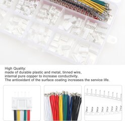 420 Parts JST 2.0mm pistiku komplekt: JST-PH 2/3/4/5/6 pin komplekt, mees- ja naissoost pistikud hind ja info | Droonid | kaup24.ee