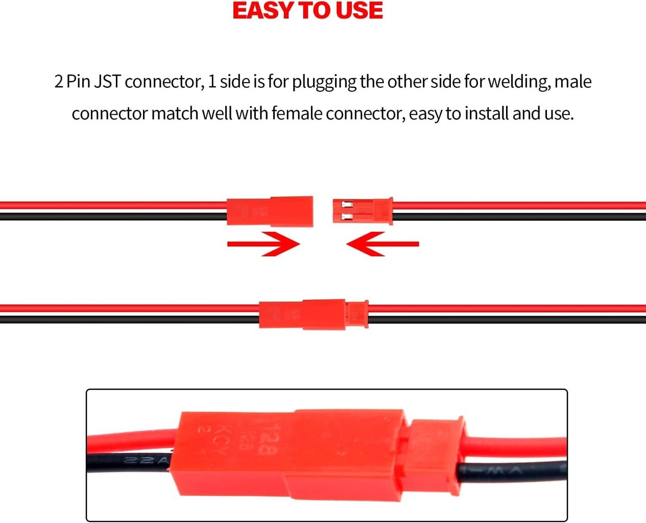 40 JST 22 AWG ühenduskomplekt hind ja info | Droonid | kaup24.ee