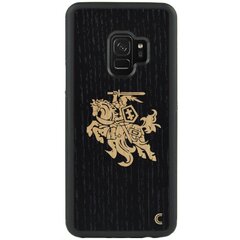 „Crafted Cover“ чехол из натурального дерева - чёрный Vytis (Galaxy S9) цена и информация | Чехлы для телефонов | kaup24.ee