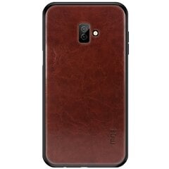 „Mofi“ Pu Leather чехол - коричневый (Galaxy J6+ 2018) цена и информация | Чехлы для телефонов | kaup24.ee