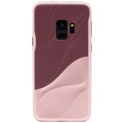 „3D“ Wave Pattern чехол - бордовый / розовый (Galaxy S9) цена и информация | Чехлы для телефонов | kaup24.ee