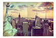 Fototapeet - Postcard from New York hind ja info | Fototapeedid | kaup24.ee