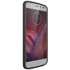 „Carbon“ твердый силиконовый чехол (TPU) - черный (Moto Z2 Play) цена и информация | Чехлы для телефонов | kaup24.ee