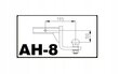Konksadapter autodele Auto-Hak AH-8, 1 tk hind ja info | Lisaseadmed | kaup24.ee