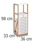 Riiul vannituppa, 34,5x100 cm hind ja info | Hoiukastid ja -korvid | kaup24.ee