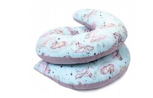 Беременностный подушка с матрасом 4 в 1 набор 120x75 см Premium цена и информация | Подушки для кормления | kaup24.ee