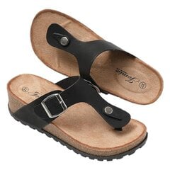 Naiste pöiavõlve toetavad sandaalid JOMIX, must hind ja info | Naiste sandaalid | kaup24.ee
