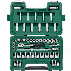 Комплект головок 3/8" Sata (60 шт.) цена и информация | Механические инструменты | kaup24.ee