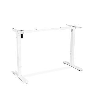 ErgoLab5 H-reguleeritav laud, valge, 1M, 120x60 cm, grafiit hind ja info | Arvutilauad, kirjutuslauad | kaup24.ee