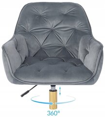Вращающийся офисный стул Милан, серый цена и информация | Офисные кресла | kaup24.ee