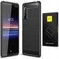 Spacecase SC Carbon Sony Xperia 5 II hind ja info | Telefoni kaaned, ümbrised | kaup24.ee