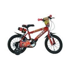 Laste jalgratas Cars, 14'', punane hind ja info | Dino bikes Sport, puhkus, matkamine | kaup24.ee