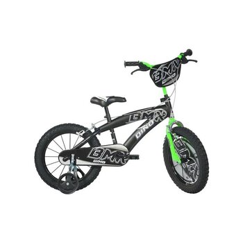 Laste jalgratas Bicicletta Verde 16", must hind ja info | Jalgrattad | kaup24.ee