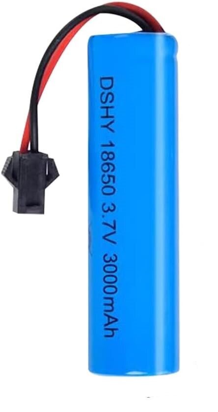 1 tk liitium-ioon aku 3.7V 3000mAh pistik SM-2P цена и информация | Patareid | kaup24.ee