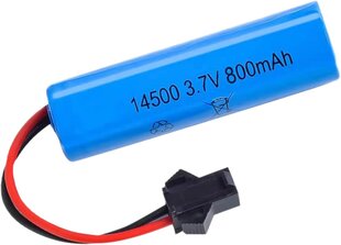 2-osaline asendusaku - Li-ion 3.7V 800mAh SM-2P ühendusega цена и информация | Дроны | kaup24.ee