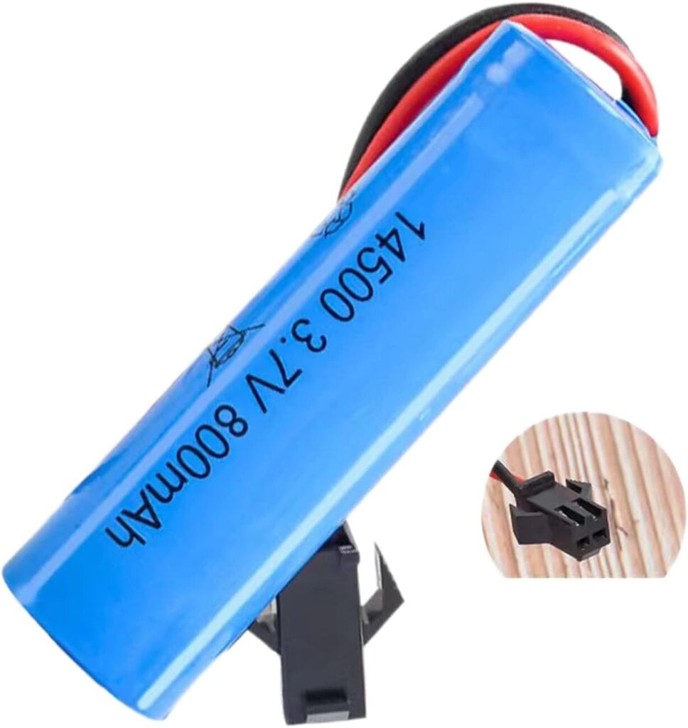 1 tk varuaku - Li-ion 3.7V 800mAh SM-2P ühendusega, ühildub C2 D828-ga цена и информация | Droonid | kaup24.ee