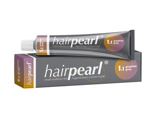 Краска для ресниц и бровей  Hairpearl, Nr. 1.1 Graphite Grey, 20мл цена и информация | Карандаши, краска для бровей | kaup24.ee