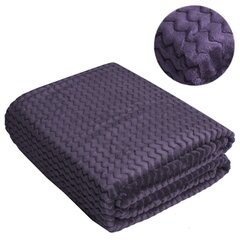 Одеяло, 200х220 см, фиолетовое цена и информация | Покрывала, пледы | kaup24.ee