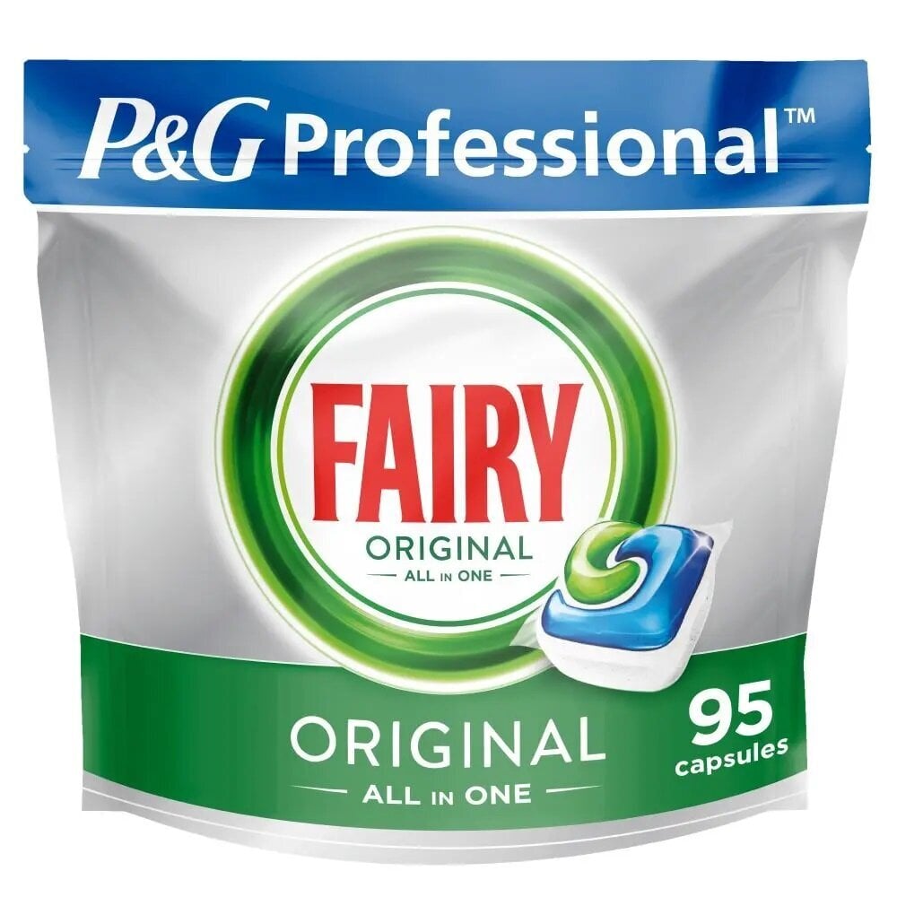 Nõudepesumasina kapslid Fairy Professional Original, 95 tk цена и информация | Nõudepesuvahendid | kaup24.ee