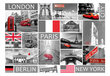Fototapeet - London, Paris, Berlin, New York цена и информация | Fototapeedid | kaup24.ee