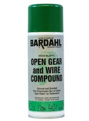 Aerosoolmääre Bardahl Open Gear and Wire (must) 0,4 l (72204) hind ja info | Kütuse- ja õlilisandid | kaup24.ee