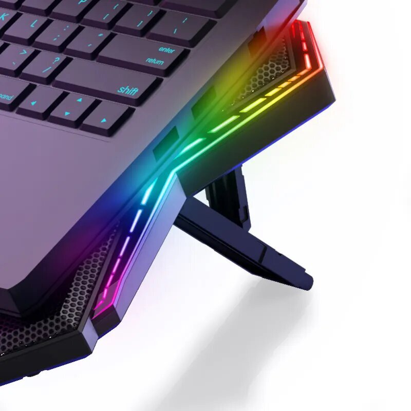 Sülearvuti jahuti Modux RGB 17" цена и информация | Sülearvuti tarvikud | kaup24.ee